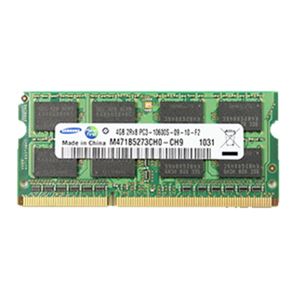 LAPTOP RAM 4GB 2Rx8 PC3-10600S resmi