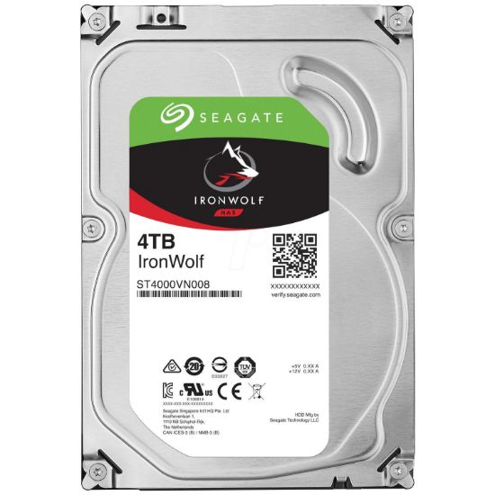 SEAGATE IRONWOLF 3,5" 4 TB 64MB 5900RPM resmi