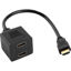 QPORT Q-HF2X 2 PORT HDMI ÇOKLAYICI ADAPTÖR resmi