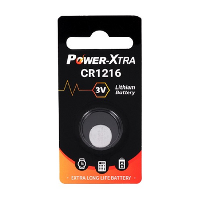 POWER XTRA CR1216 3V LITHIUM PIL TEKLI BLISTER resmi