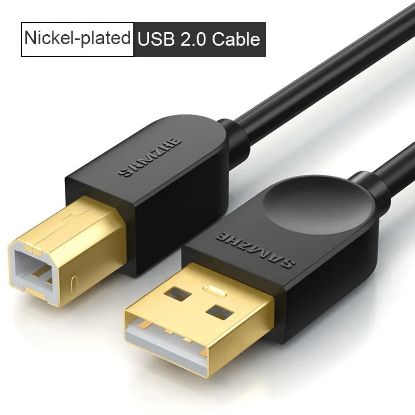 SAMZHE YAZICI KABLOSU USB 2.0 TYPE A/B YUKSEK HIZLI resmi